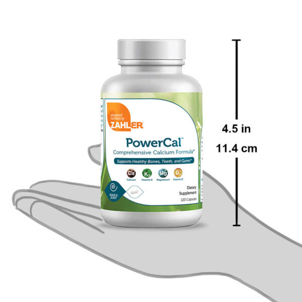 Zahler's Powercal Capsules Bone And Joint 120 Capsules - Image 5