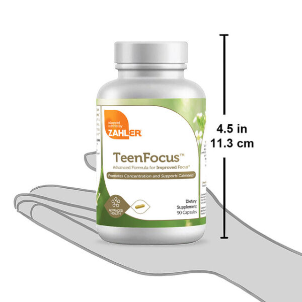 Zahler's Teen Focus Advanced Health 90 Capsules - Image 5