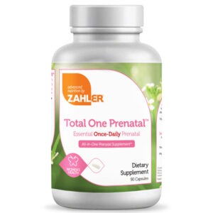 Zahler's Total One Prenatal Womens Health 90 Capsules