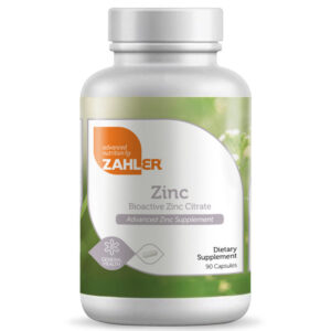 Zahler's Zinc Capsules General Health 90 Capsules