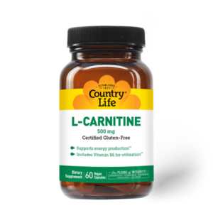 Country Life L-Carnitine Caps 500 mg