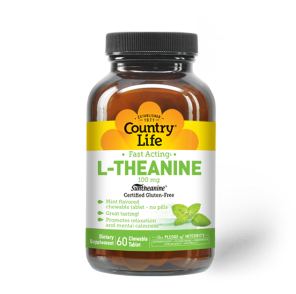 Country Life L-Theanine 100 mg