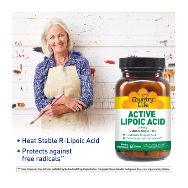 Country Life Active Lipoic Acid - Image 3