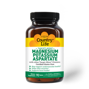 Country Life Target-Mins Magnesium Potassium Aspartate