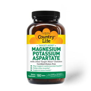 Country Life Target-Mins Magnesium Potassium Aspartate