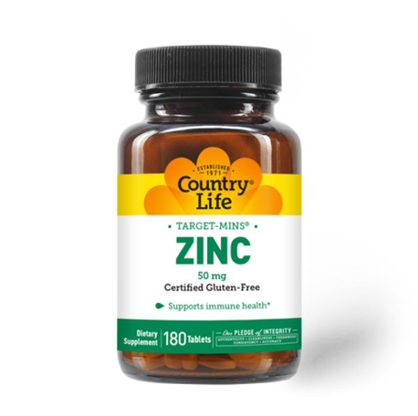 Country Life Target-Mins Zinc 50 mg