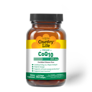 Country Life Vegan CoQ10 200 mg