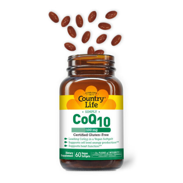 Country Life Vegan CoQ10 100 mg - Image 2