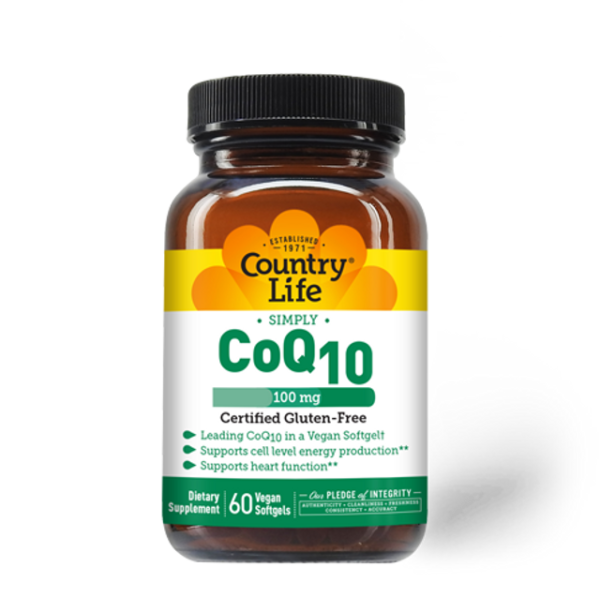 Country Life Vegan CoQ10 100 mg