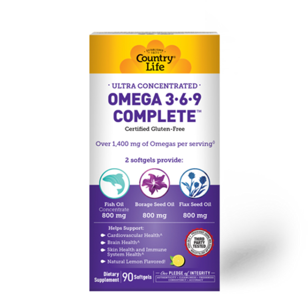 Country Life Ultra Omega 3•6•9