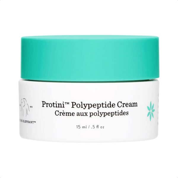 Drunk Elephant Protini Polypeptide Cream Face Moisturizer, 15 milliliters (Pack of 1) | Mini | Amino Acids