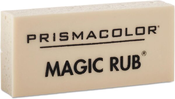 Prismacolor Premier Magic Rub Vinyl Erasers, 12 Pack