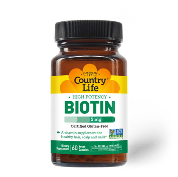 Country Life High Potency Biotin 5 mg