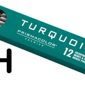 Prismacolor Turquoise 2mm Lead, 12 Count