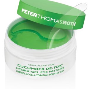 Peter Thomas Roth | Cucumber De-Tox Hydra-Gel Eye Patches | Soothing Under-Eye Patches for Puffiness, Dark Circles, Fine Lines and Wrinkles, 60 Count (Pack of 1)