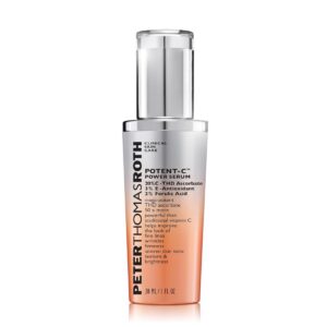 Peter Thomas Roth | Potent-C Power Serum | Brightening Vitamin C Serum for Fine Lines, Wrinkles, Uneven Skin Tone, Texture and Dehydrated Skin