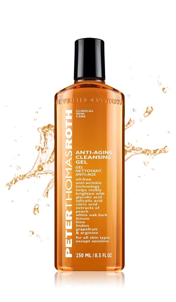 Peter Thomas Roth Anti-Aging Cleansing Gel  Face Wash with Anti-Wrinkle Technology, Exfoliates with Glycolic Acid and Salicylic Acid - Image 5