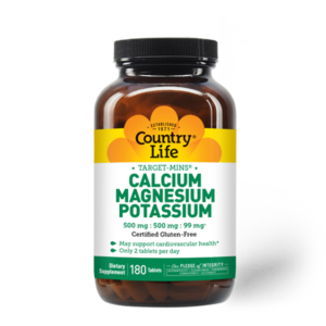 Country Life Calcium Magnesium Potassium