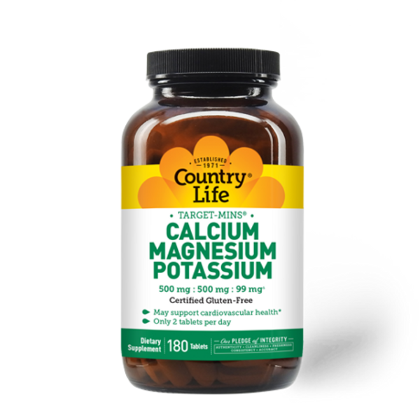 Country Life Calcium Magnesium Potassium