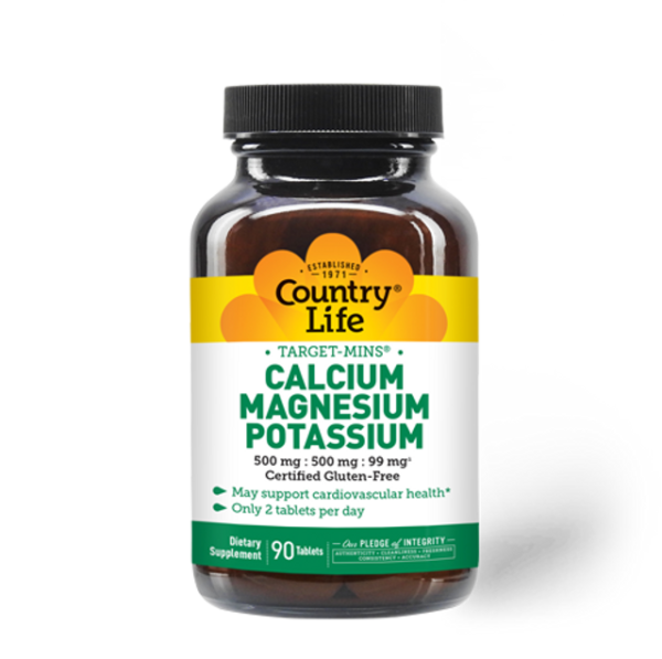 Country Life Calcium Magnesium Potassium