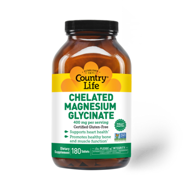 Country Life Chelated Magnesium Glycinate