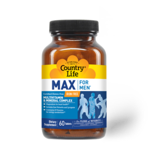 Country Life MAX For Men Iron Free Multivitamin