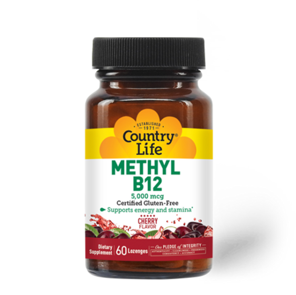 Country Life Methyl B-12 Lozenges 5000 mcg