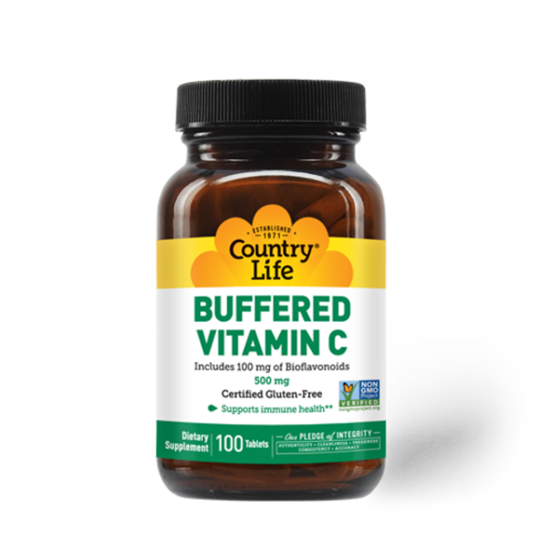 Country Life Buffered Vitamin C 500mg