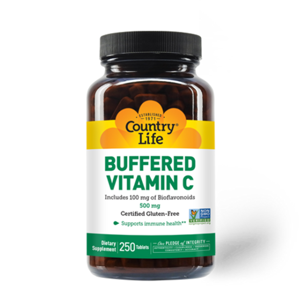 Country Life Buffered Vitamin C 500mg