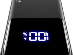 INIU Power Bank, 20000mAh 65W USB C Laptop Portable Charger, PD QC Fast Charging 3-Output External Battery Pack for Laptop MacBook Dell XPS iPad Tablet Steam Deck iPhone 15 14 13 Pro Samsung S22 etc