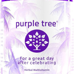 Purple tree Post-Celebration Wellness | Liver Support, Body Replenisher, Rapid Hydration | Dihydromyricetin DHM, Milk Thistle, Electrolytes, Vitamin B, Willow Bark, Quercetin (90 Pills)