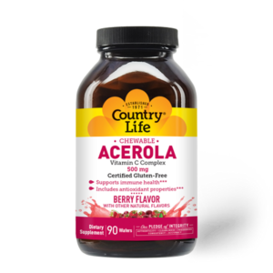 Country Life Chewable Acerola 500 mg