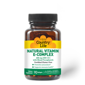 Country Life Natural Vitamin E-Complex 400 I.U.