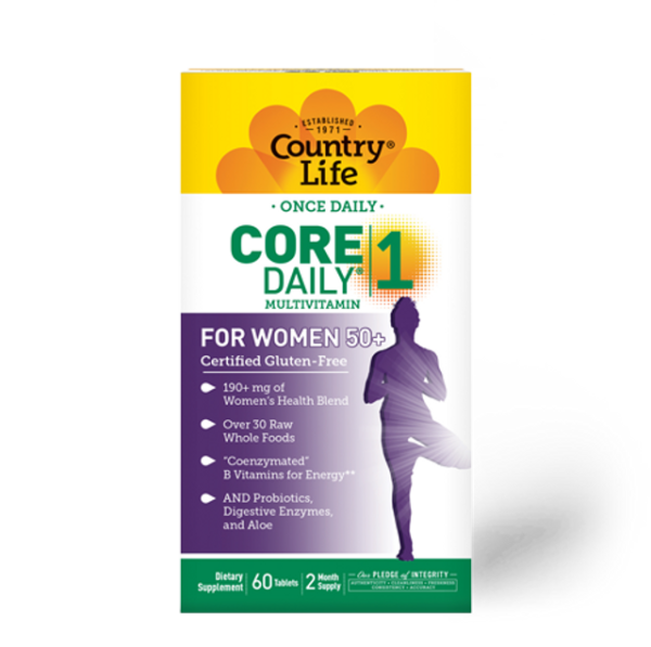 Country Life Core Daily-1 for Women 50+ Multivitamin