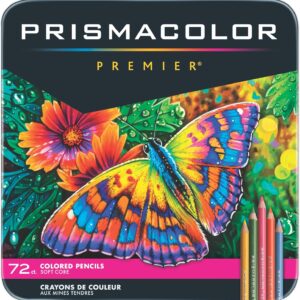 Prismacolor Colored Pencils | Premier Soft Core Pencils, Assorted, 72 Count