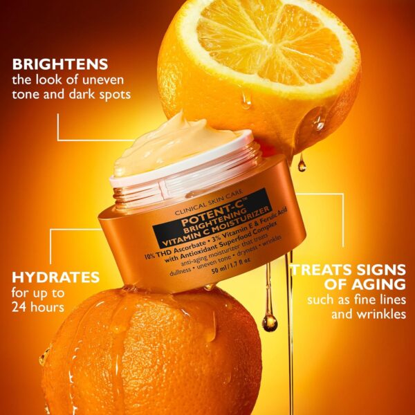 Peter Thomas Roth | Potent-C Brightening Vitamin C Moisturizer, For Dullness, Uneven Skin Tone, Dark Spots and Wrinkles, Antioxidant Moisturizer - Image 4