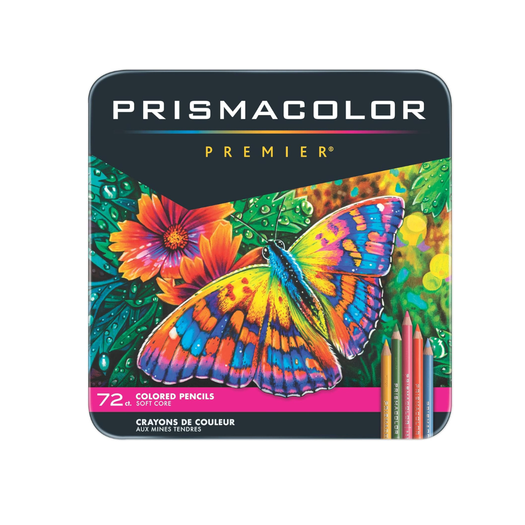 Prismacolor Colored Pencils | Premier Soft Core Pencils, Assorted, 72 Count