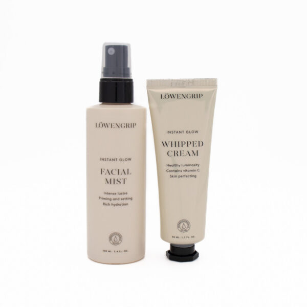 Lowengrip Instant Glow Set Whipped Cream + Facial Mist