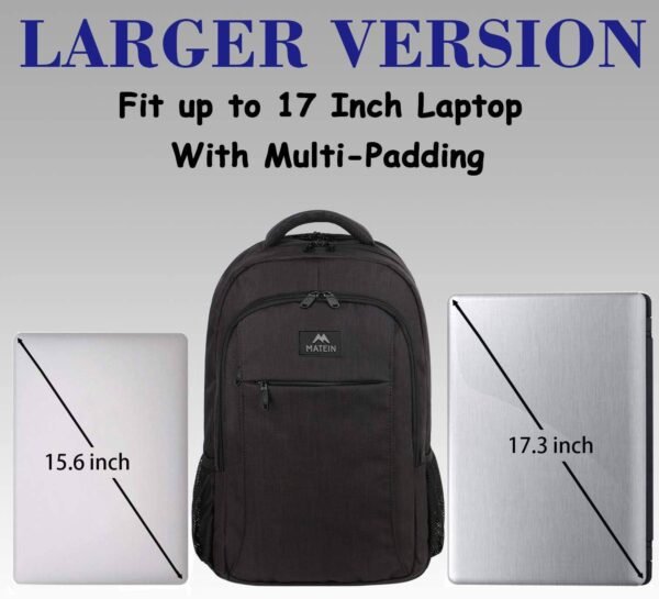 MATEIN Extra Large Backpack, 17 Inch Travel Laptop Backpack with USB Charging Port