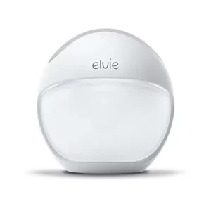 Elvie Curve Manual Wearable Breast Pump | Hands-Free, Kick-Proof, Portable Silicone Pump That Can Be Worn In-Bra For Gentle, Natural Milk Expression