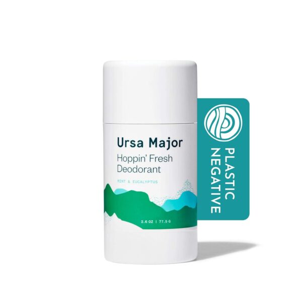 Ursa Major Hoppin' Fresh Deodorant | Natural, Aluminum-Free, Non-toxic, Cruelty-Free | Formulated for Men and Women | 2.6 ounce