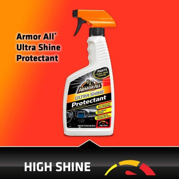 Armor All Car Cleaner and Car Protectant, Spray Bottle Cleaner and Protectant for Cars, Trucks, Motorcycles, 16 Fl Oz Each, 2 Pack