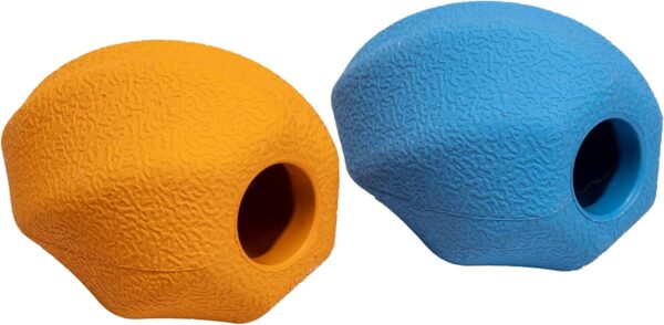 Amazon Basics Dog Treat Dispensing Enrichment Chew Toy, 2-Pack, Large, Multi color - Image 4