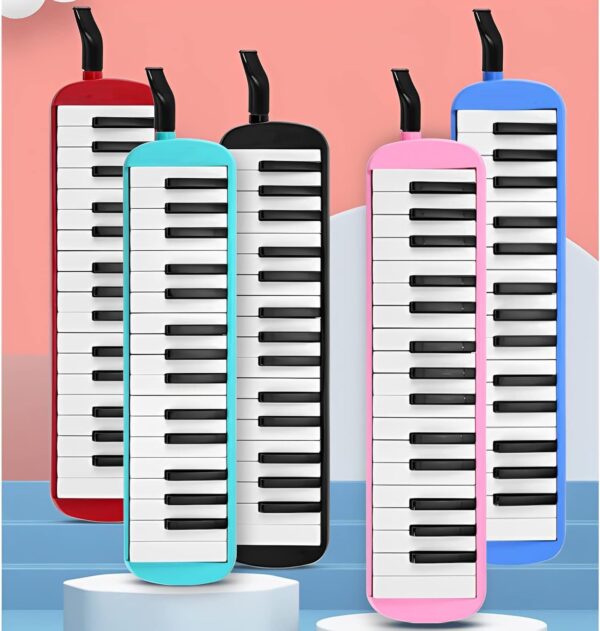 Melodica 32 Key Pianica Portable with Carrying Bag Short and Long Mouthpieces for Beginners Kids Gift - Image 6