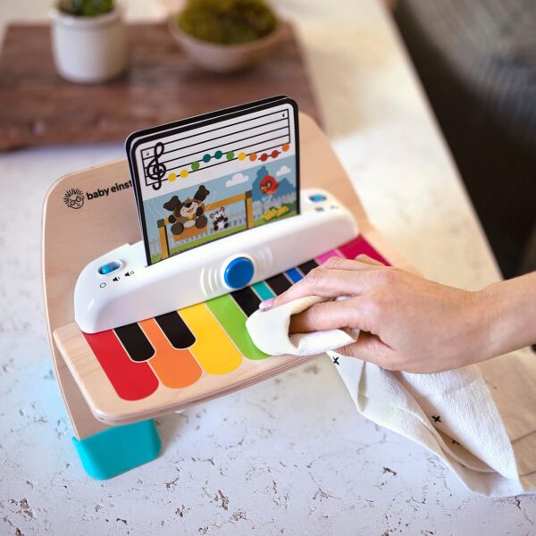 Baby Einstein and Hape Magic Touch Piano Wooden Musical Toddler Toy, Age 6 Months and Up - Image 8