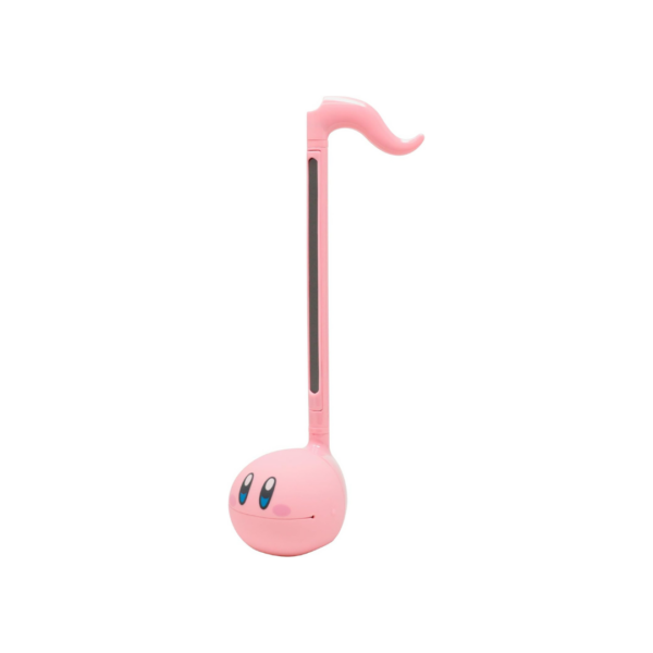 Otamatone Kirby Pink Star Hero Japanese Electronic Musical Instrument Portable Music Synthesizer from Japan by Maywa Denki Studio Award Winning, Educational Fun Gift Game Character Pink Hero