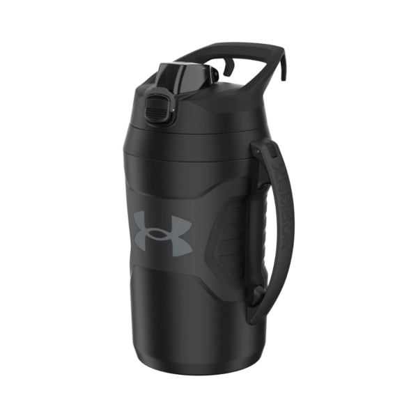 Under Armour Half Gallon Water Bottle Insulated, 64oz Insulated Water Bottle with Handle, Sports Water Jug, Fence Hook, Leak Resistant, for Baseball, Football & More