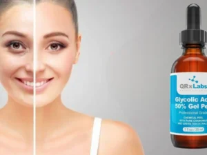QRxLabs Glycolic Acid 50% Gel Peel with Chamomile and Green Tea Extracts