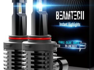 BEAMTECH 9005 Fog Light Bulb, HB3 Fog Bulb 6500K Fog Light