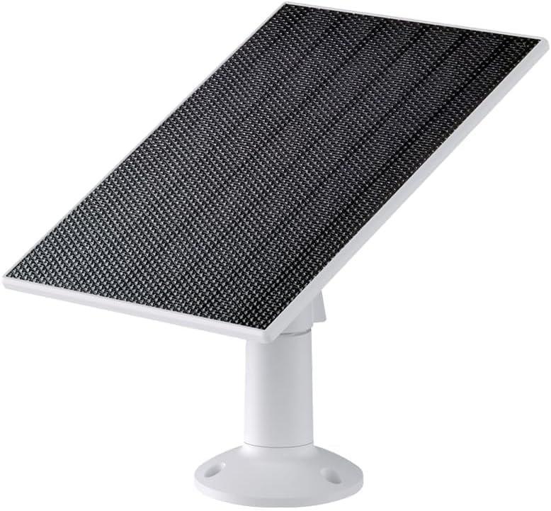 WYZE Solar Panel - Compatible with Wyze Cam Outdoor v1/v2 and Battery Cam Pro, Continuous Power with 2.5W 5V Charging